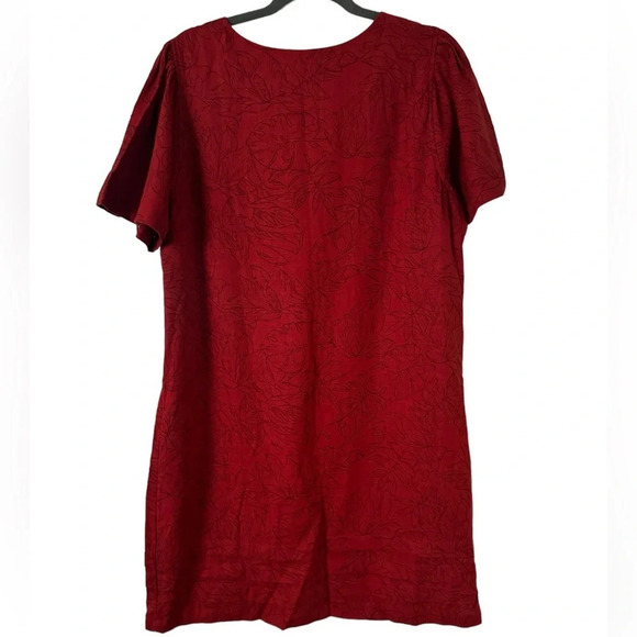 Nicole Miller Linen Blend Dress - Picture 6 of 10